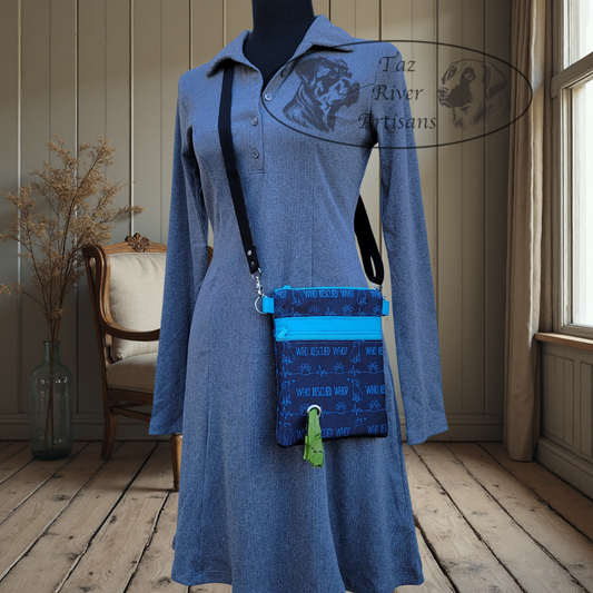 The River Walker Crossbody Dog Walking Bag - Who Rescued Who