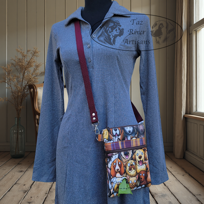 The River Walker Crossbody Dog Walking Bag - Dog Doodles