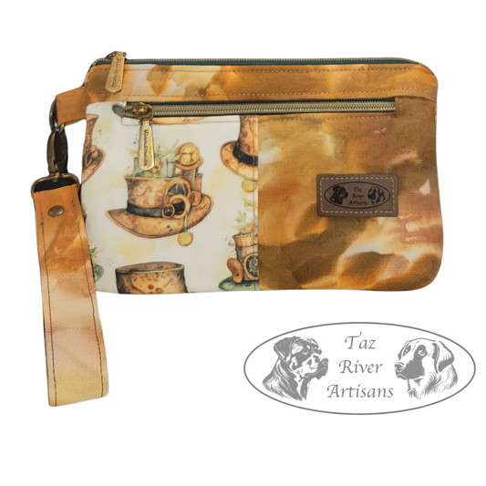 Two-Toned Wristlet - Steampunk Hats