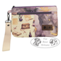 Two-Toned Wristlet - Writing Desk